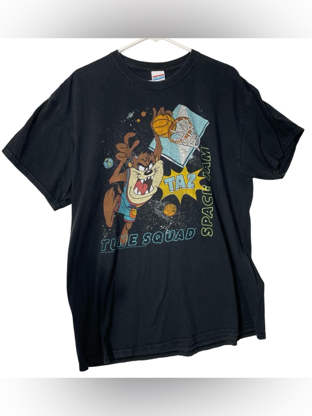 Vintage Space Jam Taz Tune Squad graphic t-shirt